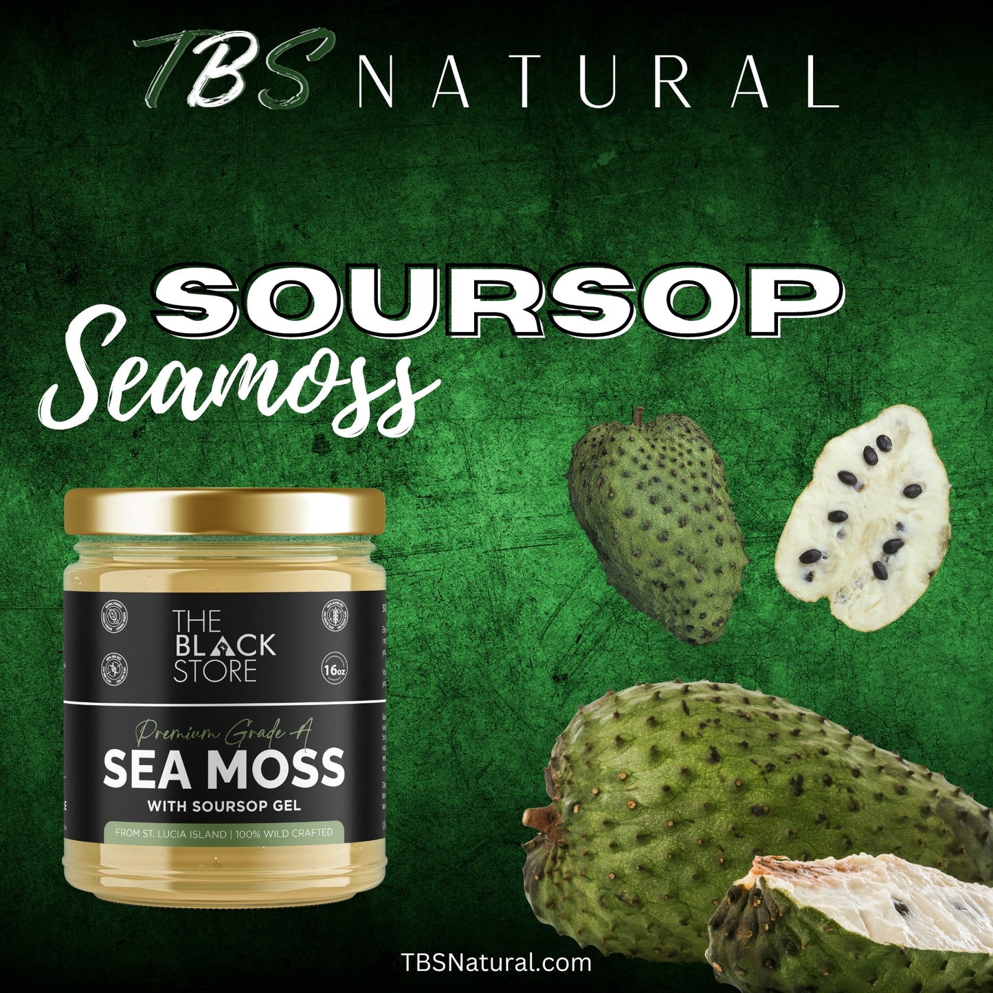 SourSop SeaMoss Gel