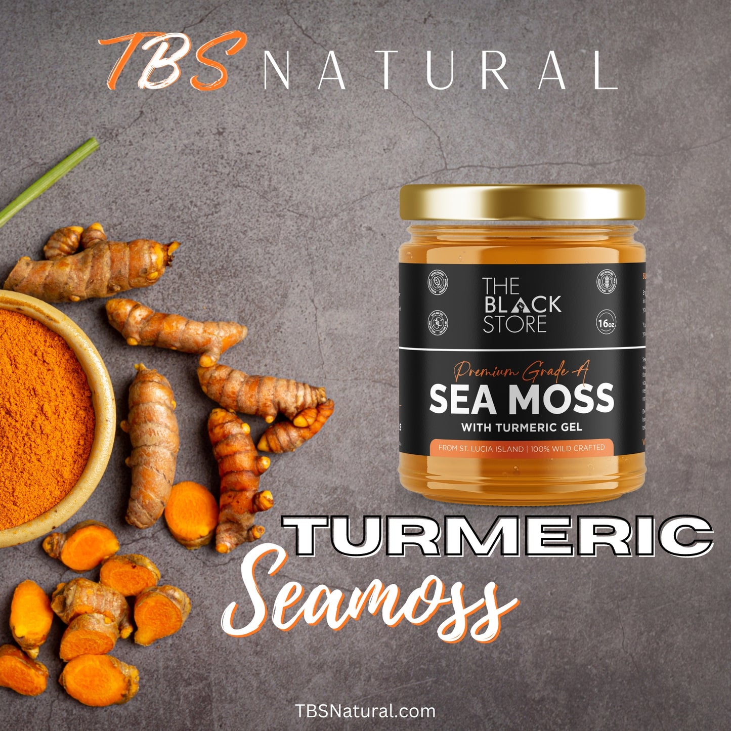 Tumeric SeaMoss Gel